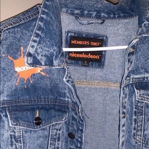 Members Only x Nickelodeon Jean Jacket